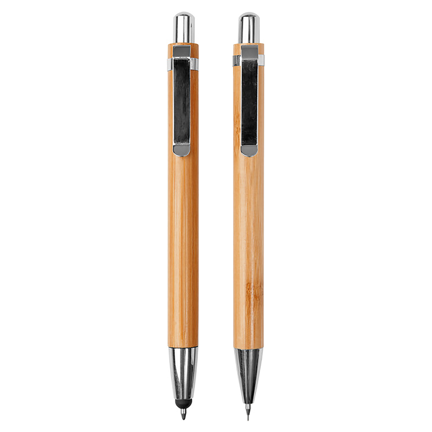 Set Portaminas y Bolígrafo Touch-Screen Bamboo B91