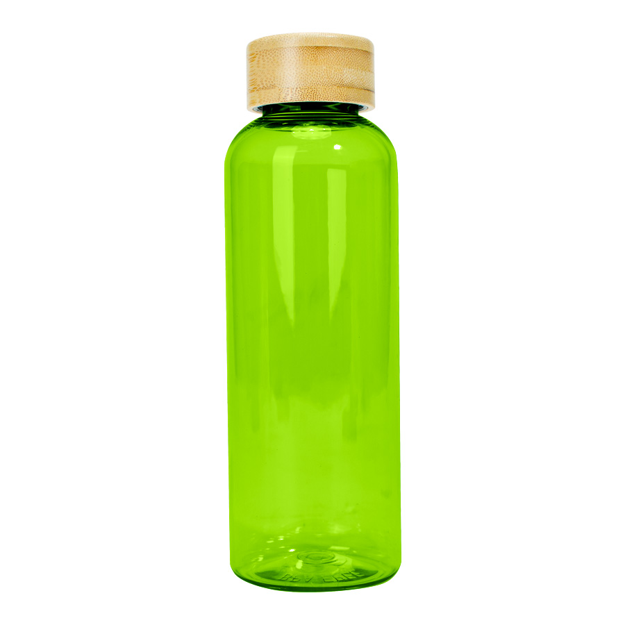 Botella PET tapa bamboo "AINOA" 550cc