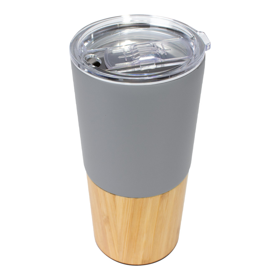 Mug metálico/bamboo "AURUS" 500cc