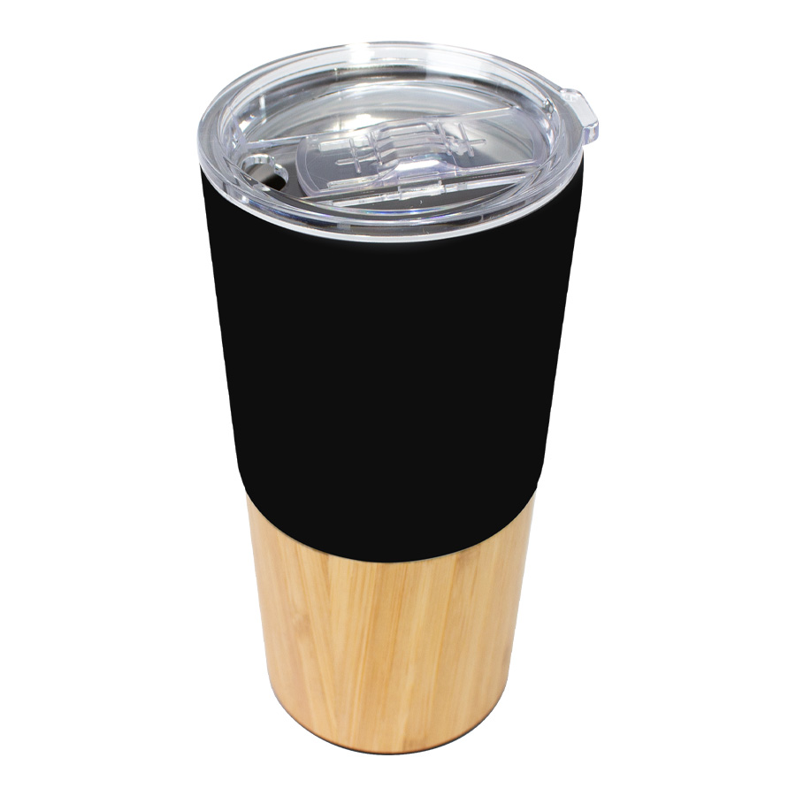 Mug metálico/bamboo "AURUS" 500cc