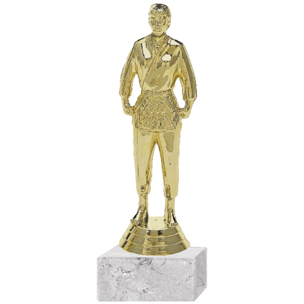 Trofeo Plástico Judo Femenino (144)   16,5 cms.