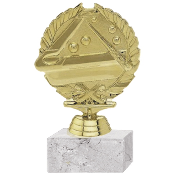 Trofeo Plástico Pool Diseño (158) 14,5 cms.
