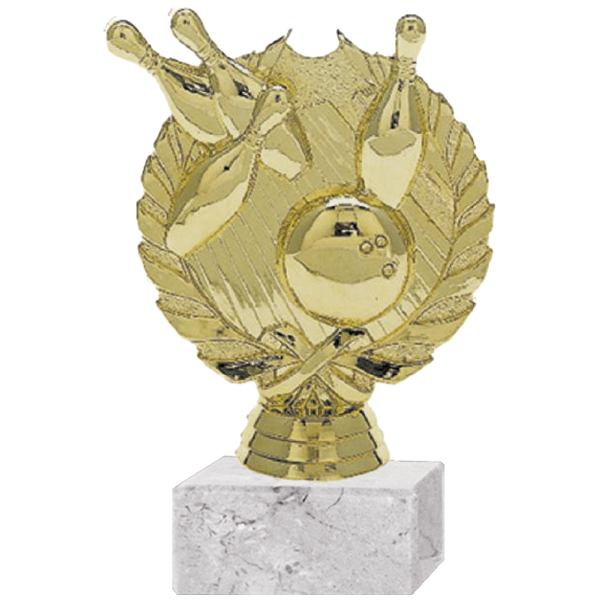 Trofeo Plástico Bowling Laurel (175)   14 cms.