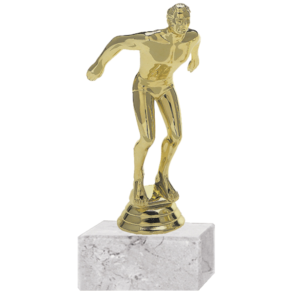Trofeo Plástico Natación Masculino (180)   13 cms.
