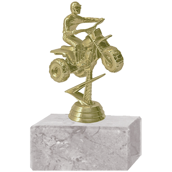 Trofeo Plástico de Trimoto (  241  )   14,5 cms.
