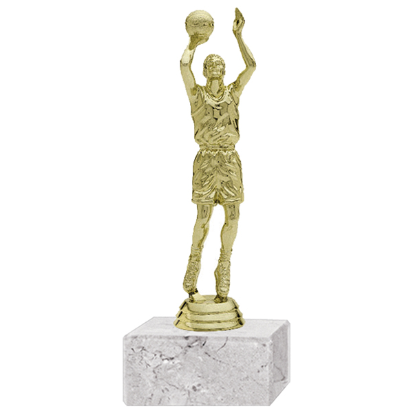 Trofeo Plástico Básquetbol Masculino (269)   20 cms.