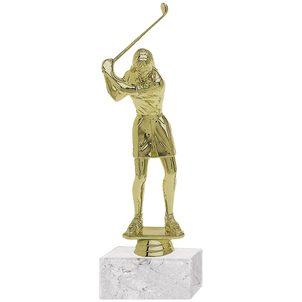 Trofeo Plástico Golf Femenino Grande (275)    23 cms.