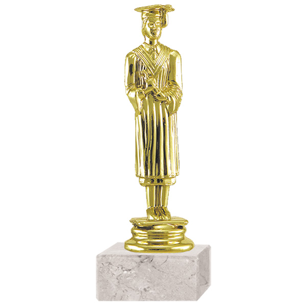 Trofeo Plástico Graduación Femenino RP-8064 (31)   16 cms.