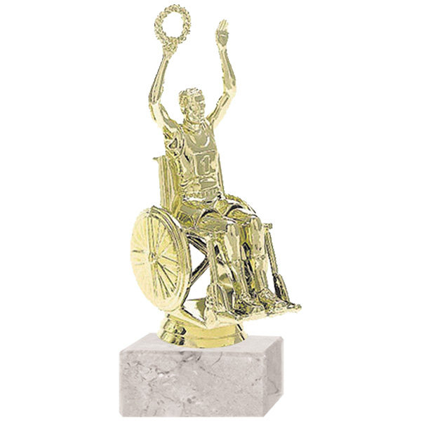 Trofeo Plástico Paraolímpico Masculino RP-6001 (96)   17 cms.