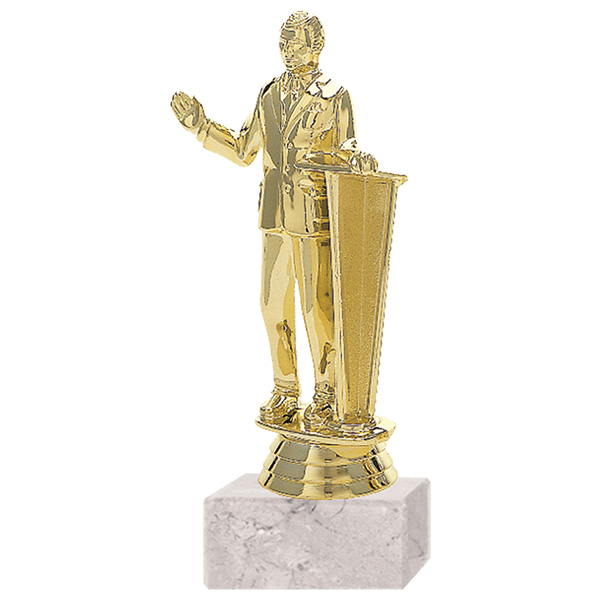 Trofeo Plástico Debate Masculino RP-5009 (117)   16 cms.