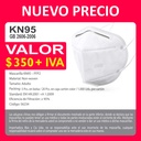 Mascarilla KN95 FFP2