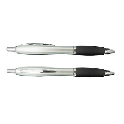 Bolígrafo Lápiz Plástico B12 PLATEADO