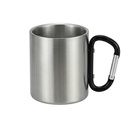Mug Tazón Acero Inoxidable asa Mosquetón M203