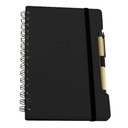 Set Cuaderno - Libreta Tapa Cartón Compost + Bolígrafo N38