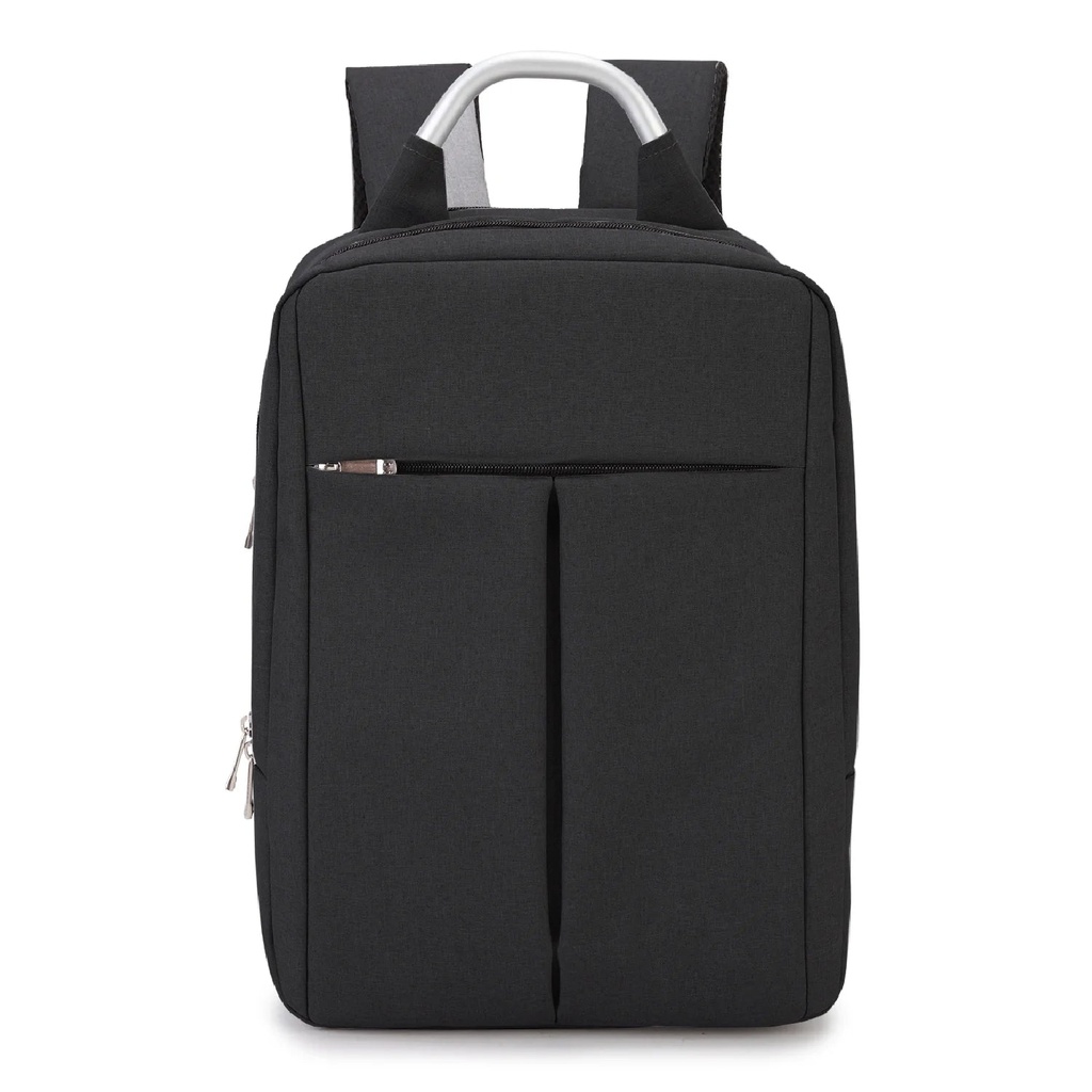 Mochila Negra Hombre / Mujer Casual Multicompartimientos para Notebook