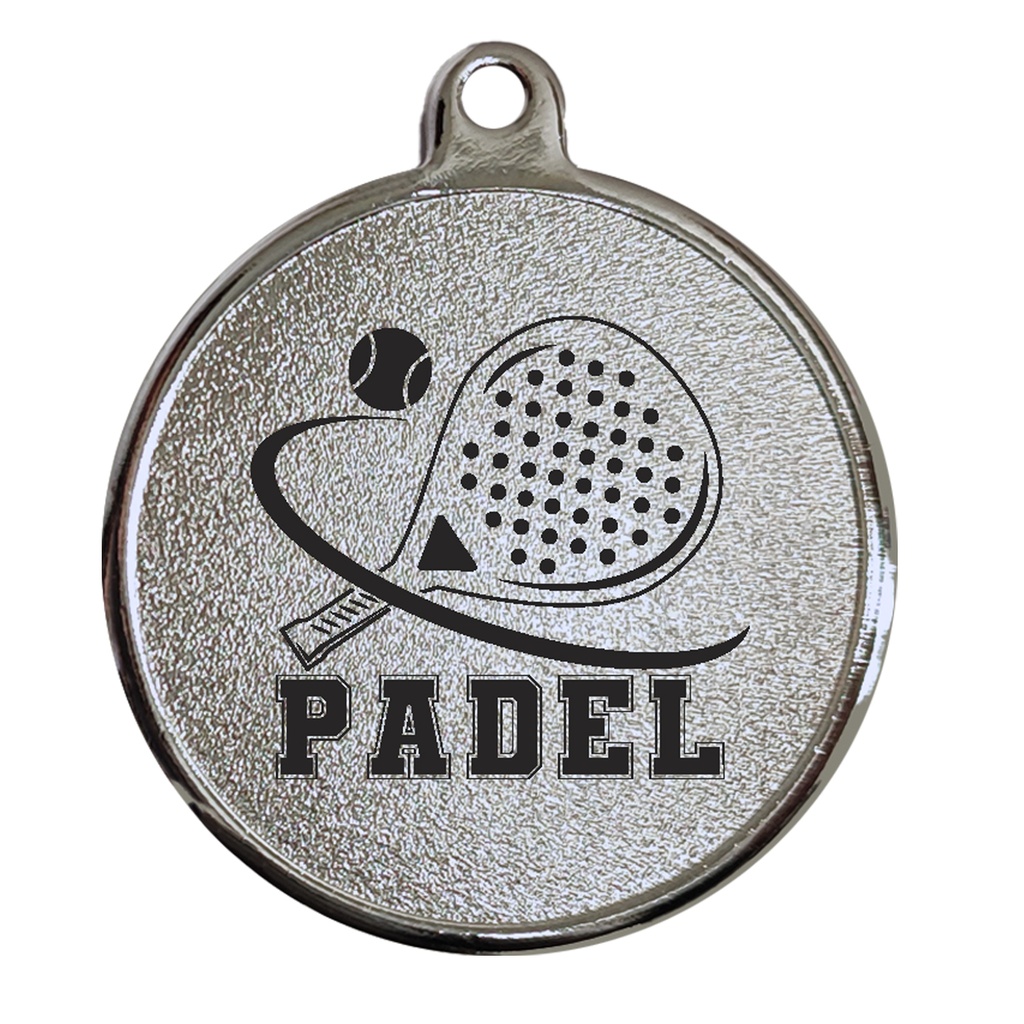 Medalla de Fierro Pádel 55mm PAD55