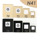 Cuaderno - Libreta Tapa Cartón N41