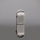 USB 2.0 Mini-Pendrive "Lock" de Acero inoxidable 32GB