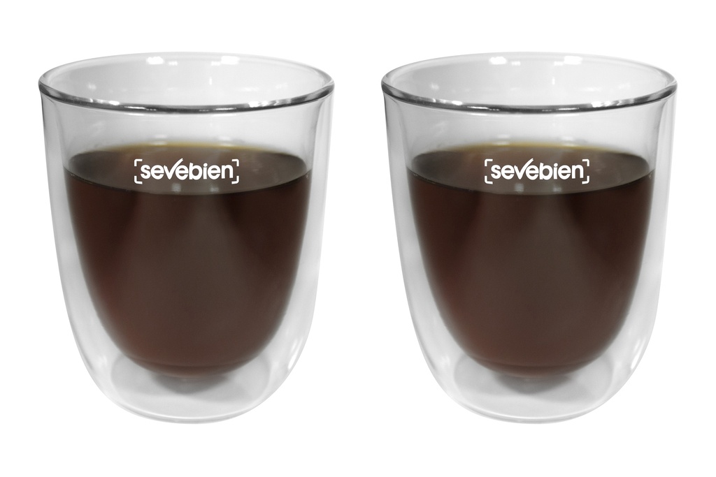 Set De Vasos De Vidrio "Double"