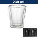 Vaso Vidrio Doble Pared SET M6