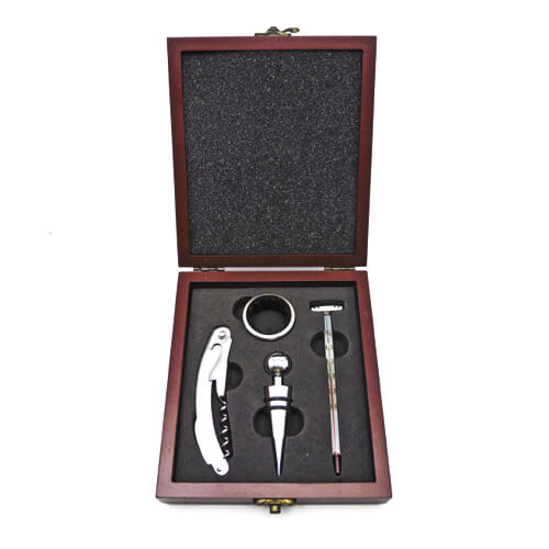 Set de Vino Caoba W3
