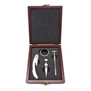 Set de Vino Caoba W3