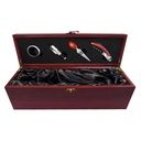 Set de Vino Caoba Deluxe W22
