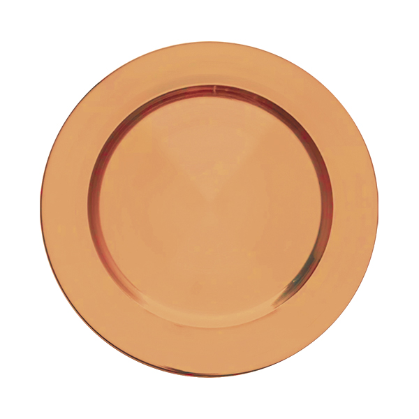 Set De 2 Posavasos   ENCOBRIZADO Lisos M111    Dia. 13 cms.
