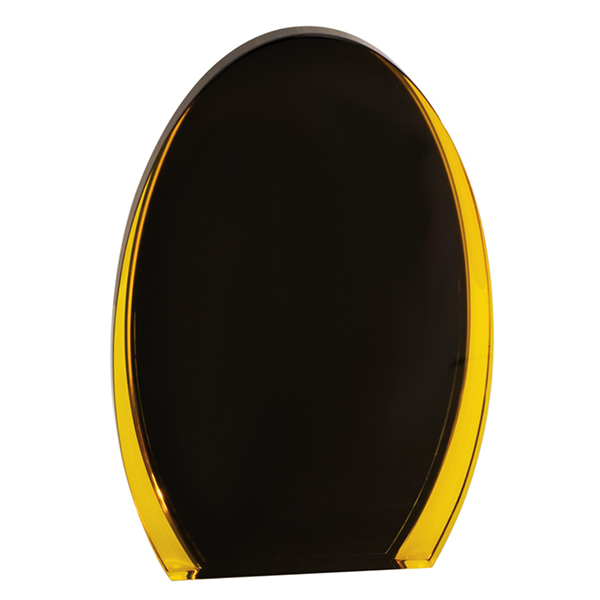 Trofeo Acrílico DORADO Sin Base Lov8b SKU 15.  20 x 14 cms.