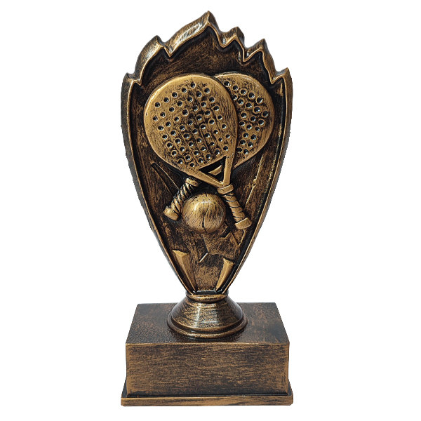 Trofeo Resina Padel Mod. HP08   18 cms.