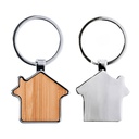 Llavero Madera Bamboo Casa K8