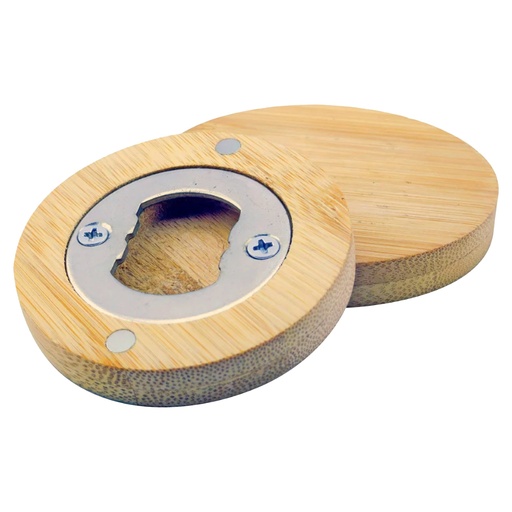 [MQI_601063900] Destapador Bamboo y Posavasos W230
