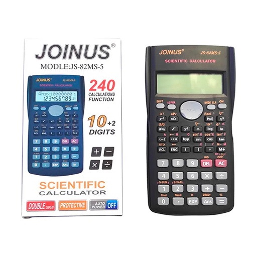 [MQI_601054393] Calculadora Plastica Científica T71 NEGRO