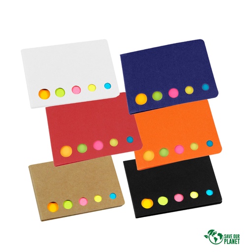 [MQP_N21_Blanco] Set de Banderitas Adhesivas