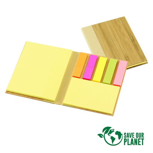 [MQP_N37_Natural] Memo Set de Bamboo