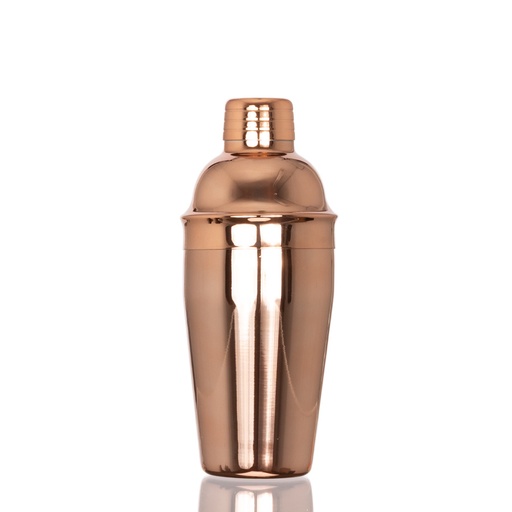 [MQP_M67_Encobrizado Metalico] Coctelera metálica encobrizada "COPPER" 500cc