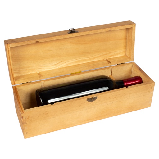 [MQP_W18_Natural] Caja de Madera Natural para Vino