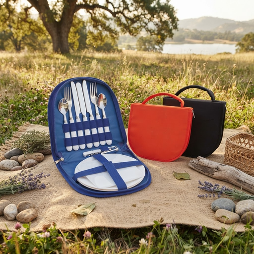 [MQP_H16_Azul] Set de Picnic para 2 Personas