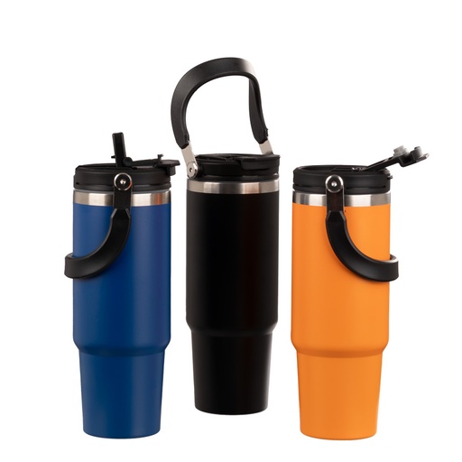 [MQP_M59_Azul] Mug Térmico gigante doble pared de acero "HOOK" 900cc