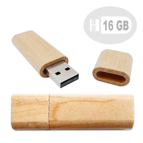 [MQI_601054700] Pendrive Madera PD17