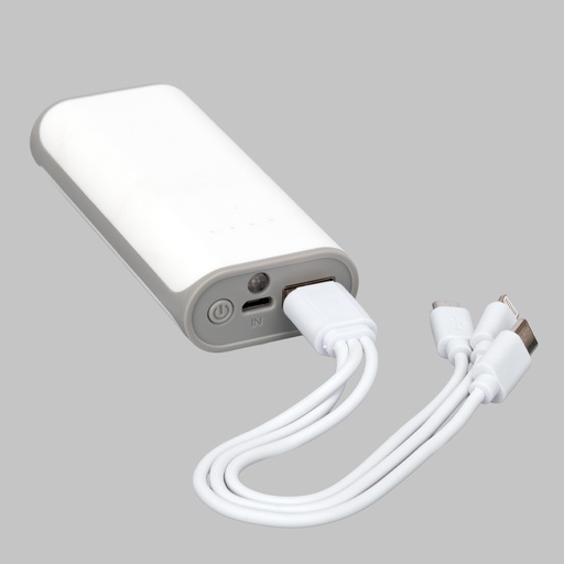 [MQP_U73_Blanco] Cargador Power Bank 5200mAh