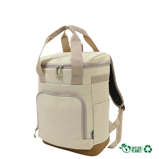 [MQP_G43_Beige] Mochila Cooler bag "GREENLAND" 16L