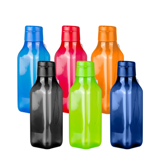 [MQP_M80_Azul] Botella Plástica "UMBRIA" 430cc.