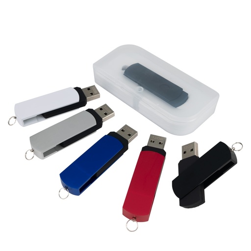 [MQP_C102_Plateado] USB Pendrive giro 32GB