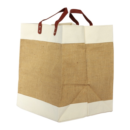 [MQP_E52_Natural] 12oz Yute/Canvas Laundry Bag