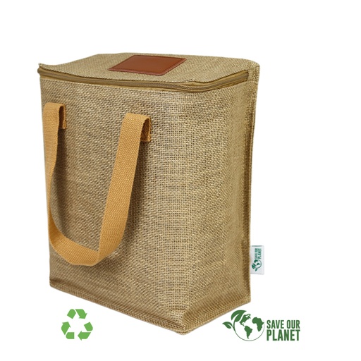 [MQP_G36_Natural] Cooler bag Yute 10L