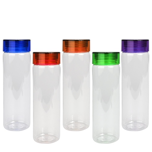 [MQP_M43_Azul] Botella PET "LOUIS" 600cc