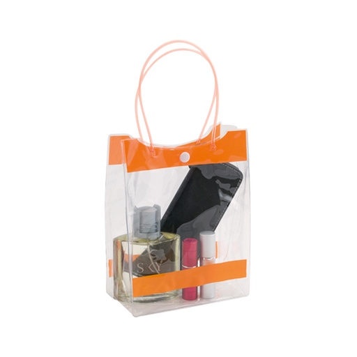 [MQP_B20_Azul] Bolsa de PVC Clear