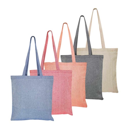 [MQP_E120_Azul] Bolsa de Algodón Reciclado DENIM