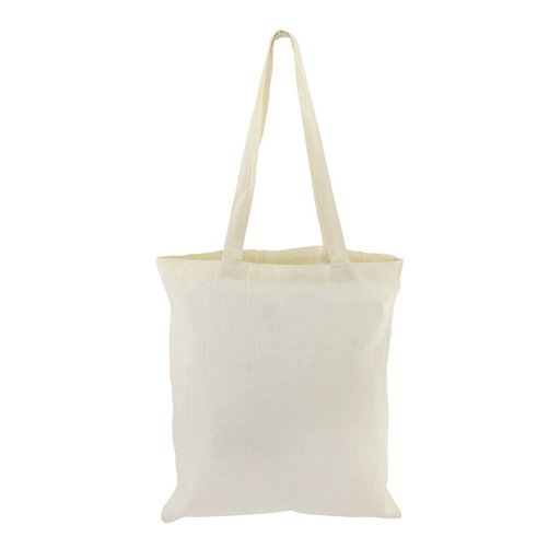 [MQP_E60_Natural] Bolsa 100% Algodón Basic